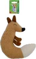 speelgoed vos teddystof+piep+ritsel oranje 23cm