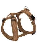 Petlando Y-Tuig Mesh Cognac - Hondenharnas - S 34-62/44-60 Cm