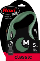 Flexi Classic Tape M Olijfgroen 5m