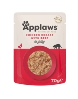 Applaws Quick Serve Chicken & Beef 70g