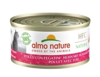 HFC Cats 70g Natural - kip met  lever
