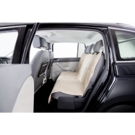 Auto-Beschermdeken, deelbaar, beige