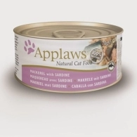 Applaws Cat Cans Mackerel & Sardine 70g