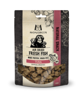 Monopets Fresh Fish air dried snacks S/M cubes tuna 150gr