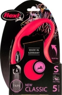 flexi rollijn CLASSIC tape S rood, 5 meter